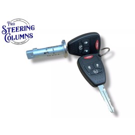 PSC Fits 07-18 Jeep Wrangler Ignition Lock Cylinder With 2 Remote Keys New 5179511AA