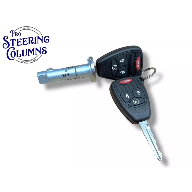 PSC Fits 07-18 Jeep Wrangler Ignition Lock Cylinder With 2
