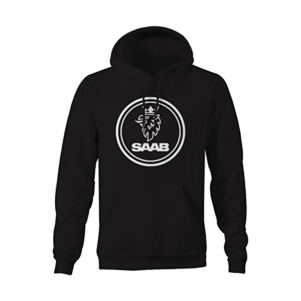 Saab Mens Sweatshirt -Medium Black