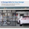Garage Door Screen for 2 Car 16x8FT, Magnetic Screen Garage