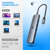 USB C Hub, Tymyp 6 in 1 USB C Docking