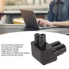 4PCS IEC320 C6 to IEC320 C5 Power Adapter Plug and