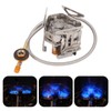 Camping Gas Stove Foldable Windproof Mini Camp Stove Cooker Electronic