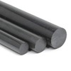 POM Round Rod Black Diameter 12 mm Length 400 mm