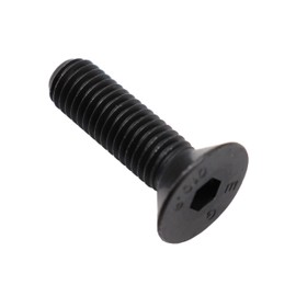 binifiMux 10pcs M10 Black Flat Hex Socekt Cap Bolts 10.9 Grade Alloy Steel, 16mm 20mm 25mm 30mm 35mm 40mm 45mm 60mm Length (M10 x 60mm)