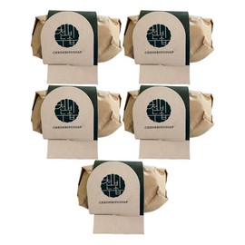 Jeongango Cloth Soap 120g 5 Pieces / Circle / 천비누솝 정안고 120g 5개  써클