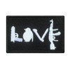 Antrix Love Funny Military Emblem Badge Patch Hook & Loop
