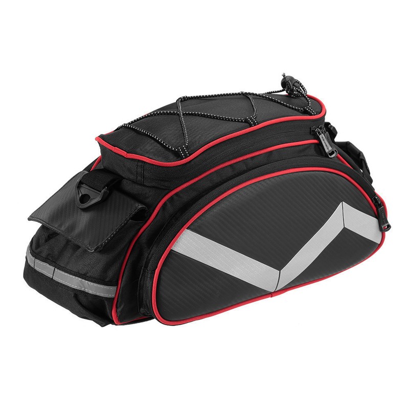 Bicycle Bag Multifunction 13L Bike Tail Rear Seat Bag Cycle