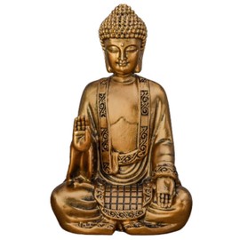 Zen Light SBM4 Bodhi Statue, Gold, 14 cm Height