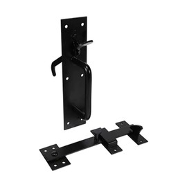 TIMCO Suffolk Latch - Heavy Duty - Black - 219 x 50mm