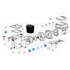 Laroal Pool Pump O Ring Seal Repair Kit for SP1600