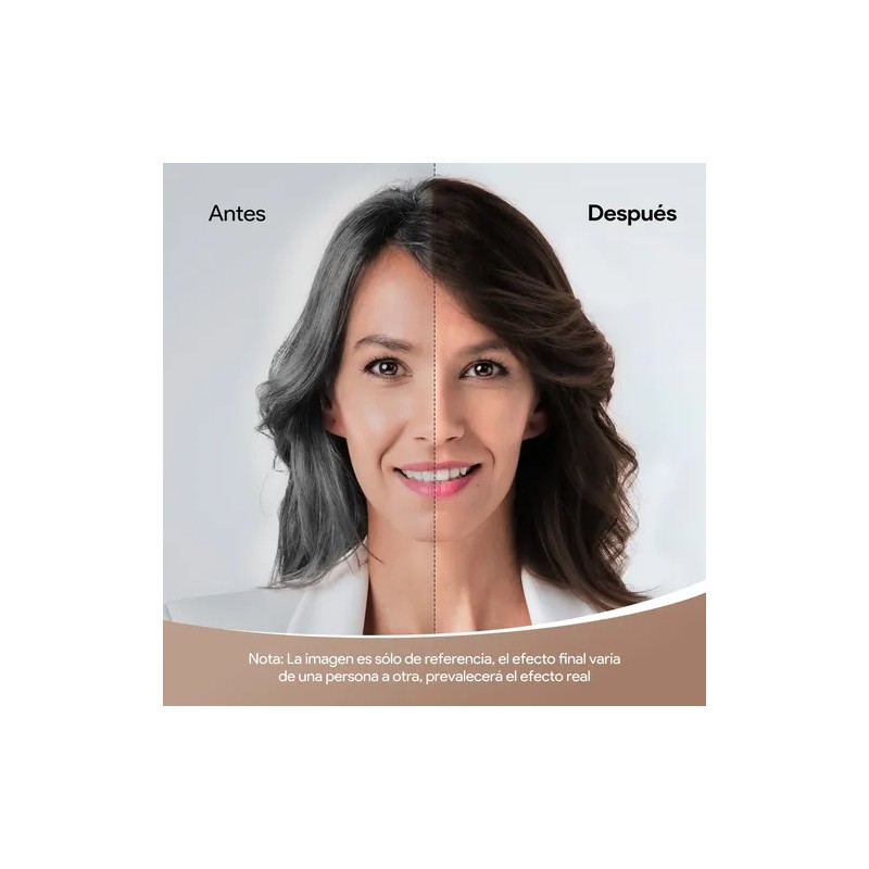 Shampoo Tinte Instantáneo Cubre Canas Natural Jengibre 500ml