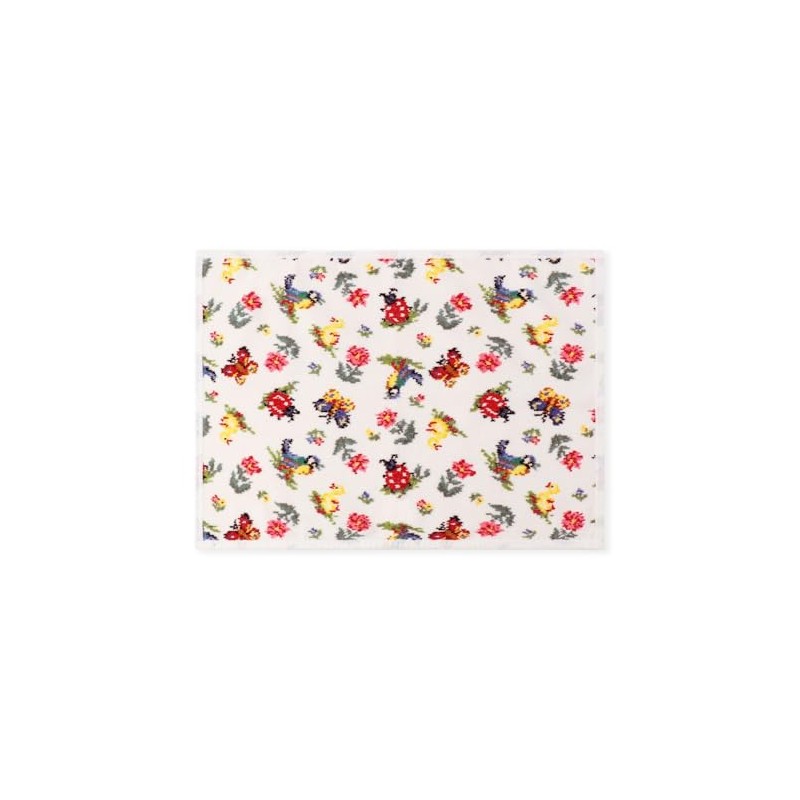 Faylor 126824033750010 Guest Towel, Heidi, Women's, White, One Size Fits