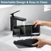 GFWARE Marble Black Toothbrush Holders for Bathrooms - Detachable 7