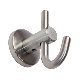 GedoTec Wardrobe hooks Coat hook Coat Hook Hat hook VENUS Stainless steel brushed solid 2 Models incl. Mounting material Brand quality - Coat hooks - 93 x 49 mm