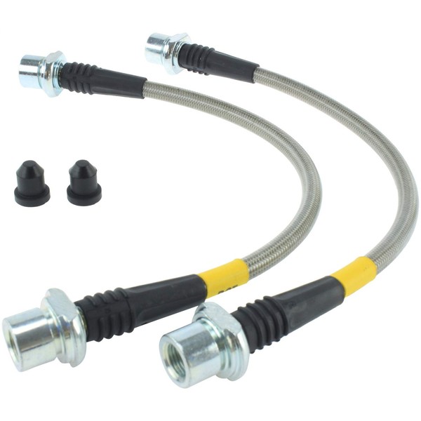 StopTech 950.44007 Stainless Steel Braided Brake Hose Kit Front