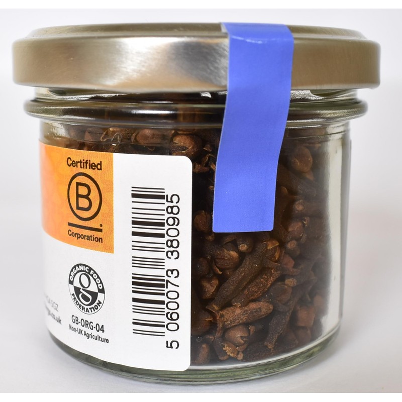 Steenbergs Organic Cloves Whole Standard Jar - 35g
