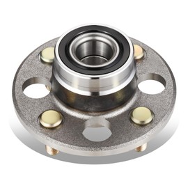 DNA MOTORING Rear Wheel Bearing Hub Assembly Compatible with 97-00 Acura EL / 85-00 Civic / 93-97 Civic Del Sol / 88-91 CRX, OEM-WHA-0305