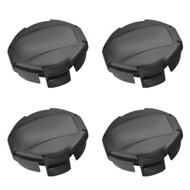 Envanptaz 4 Pack X472000070 Speed Feed 400 Trimmer Head Replacement Spool Cover for SRM-225, SRM-230, PAS-225 Trimmer Heads, Weed Eater Cap (Black)