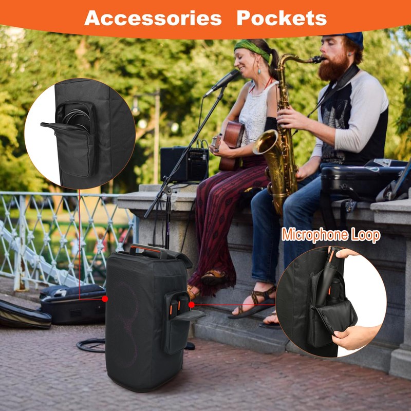 TXEsign Speaker Cover Case for JBL PartyBox Club 120 Portable