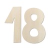 Decorative Numbers - Birthday Decoration 18th Birthday Made of Wood