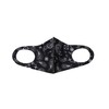 Komonee Face Mask Washable Reusable Black Paisley Dustproof Cloth Mouth