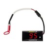 Motorcycle Engine Temperature Meter Fahrenheit, Over-Temperature Alert, Engine Temperature Gauge