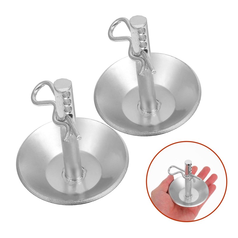 KONTONTY Plow Shoes for Snowplow Base Metal Adjustable Plow Feet