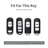 ontto Metal Car Key fob Cover Fit for Mazda 2