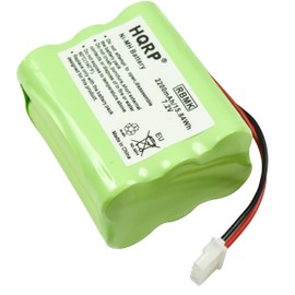 HQRP 2200mAh Battery Compatible with Dirt Devil EVO / M678 Ultra High Capacity [Robotic Vacuum Cleaner] Plus Coaster