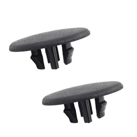 XtremeAmazing Pack of 2 Left or Right Armrest Handle Trim Bolt Rear Seat Cover Cap 15279689 Black