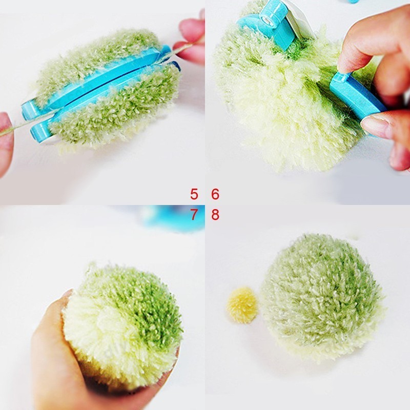 TaleeMall 4 Sizes (small to large) of Pom Pom Maker
