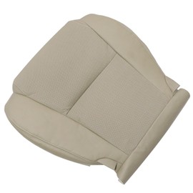 FZJDSD Tan Driver Side Bottom Perforated Leather Replacement Seat Covers Compatible with Lexus GS300 2006 2007 2008 2009
