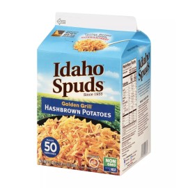 Basic American Foods Hash Browns Golden Grill Hashbrown Potatoes 33 oz. with new packing..