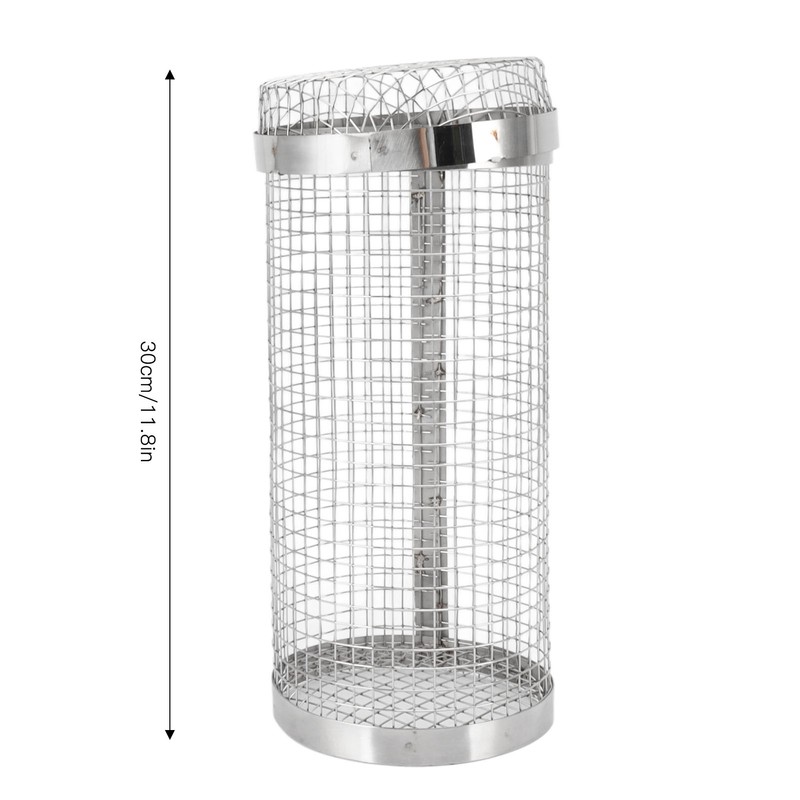 Barbecue Grilling Basket Stainless Steel Heat Resistant Rust Prevention BBQ