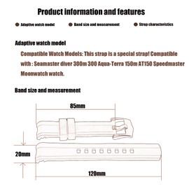 XIW Compatible for 20mm Omega Seamaster diver 300m 300 Aqua-Terra 150m AT150 Speedmaster Moonwatch Rubber Watch Band Replacement for men Silicone Wirstband Strap women Bracelet, Navy Blue Black Buckle