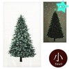 Christmas Tree Tapestries Glow Mini Size Wood Pattern Panel Oxs