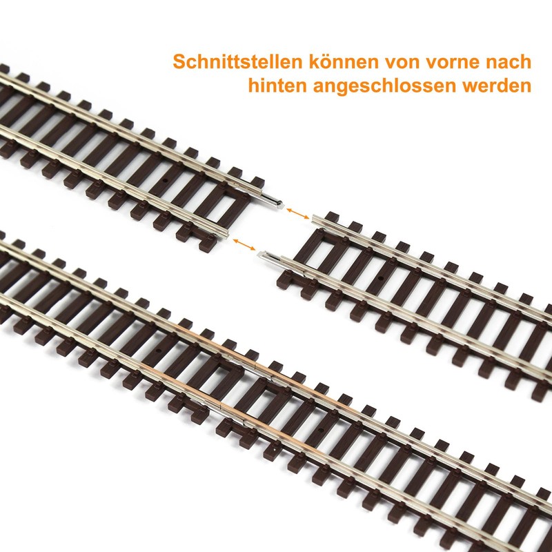 Evemdel Model Gauge H0 1:87 Code 100 19 Inch Straight