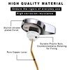 PDFans Toilet Handle Replacement Kit, Side Mount Toilet Flush Handle