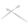 Ciieeo Stainless Steel Tasting Spoon Tweezers Set Chef's Tool for