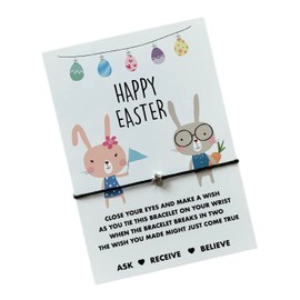 Gift for Easter | Easter wish bracelet | Happy Easter present