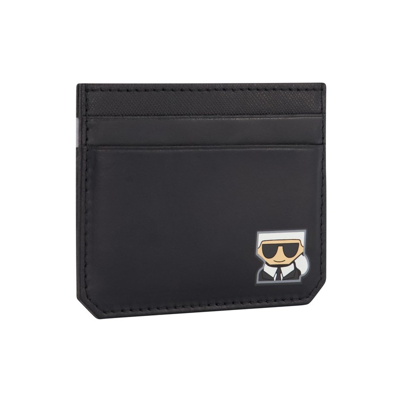 Karl Lagerfeld Paris Men's Split Leather Kocktail Karl Head Logo