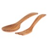 [arteinolivo] Olive Wood Salad Server (Curved Type/30 cm)
