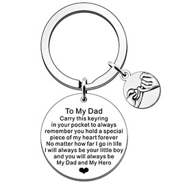 FMCC Dad Gifts from Son -Dad Birthday Christmas Gifts Fathers Day Gift from Son I'll Alaways Be Your Little Boy