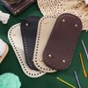 PH PandaHall 4pcs Bag Bottom Oval Bottom Nail Bag Craft