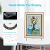 Boloyo Flat Back Acrylic Plate Display Stand , 3 Inch