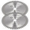 2Pcs 6in Circular Blade Cutter Cutting Disc Carbide Tipped Woodworking