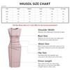 Miusol - Vestido retro sin mangas con volantes para fiesta