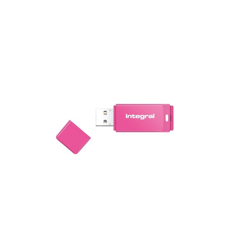 Integral NEON 8GB USB Drive - Pink