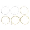 6 PCS Guitar Strings Acoustic Guitar Strings Steel Core Rust